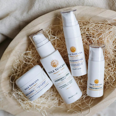 4-Step Sole Toscana Skincare Set ($201 retail price)